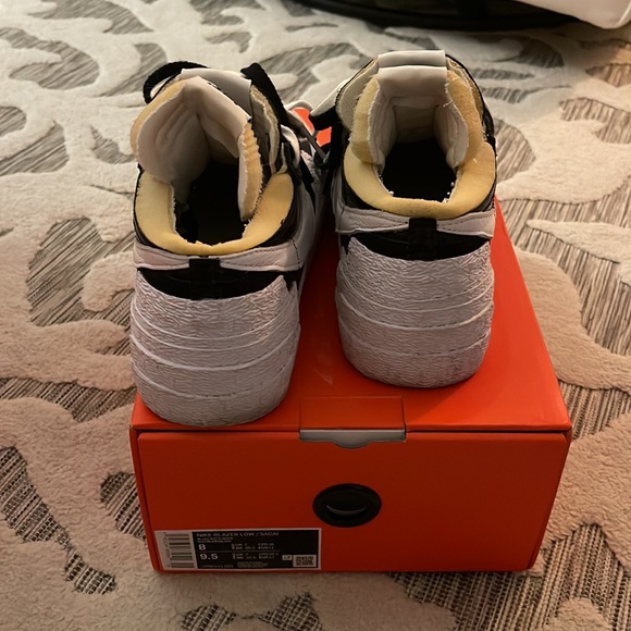 Nike Blazer Low Sacai Black Patent Leather - Picture 4 of 7